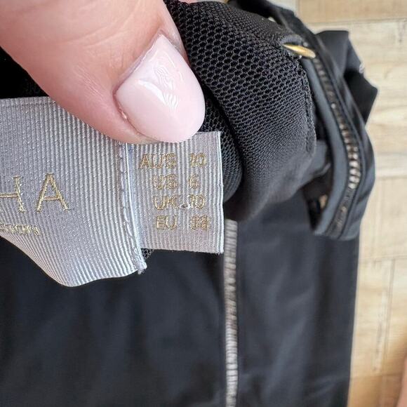 Misha Collection Katie Midi Pencil Dress Size 6 - Picture 5 of 8